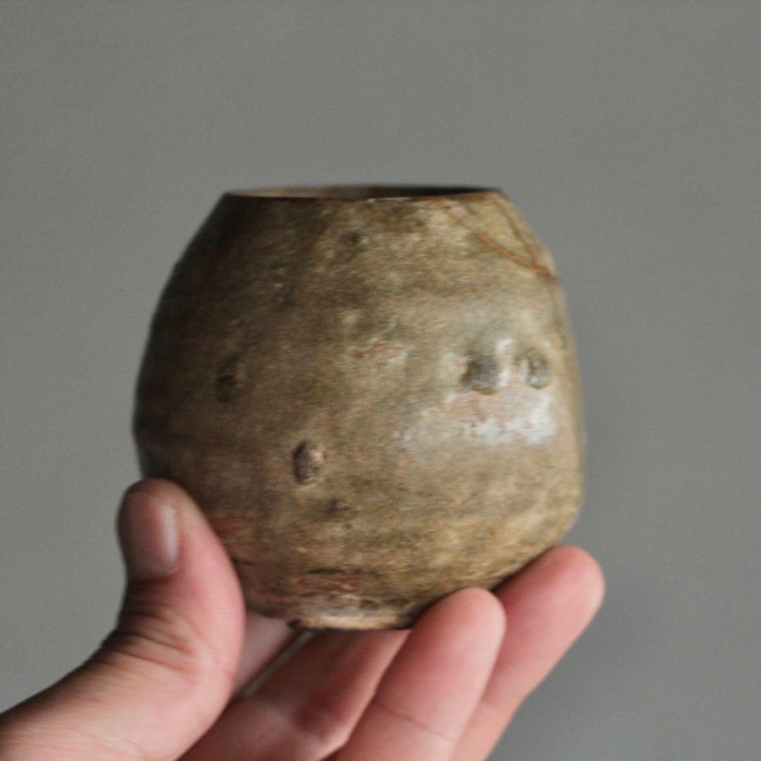 高麗青磁 小壺 ぐい呑み 酒器 朝鮮美術 古美術 古道具 アンティーク 盃