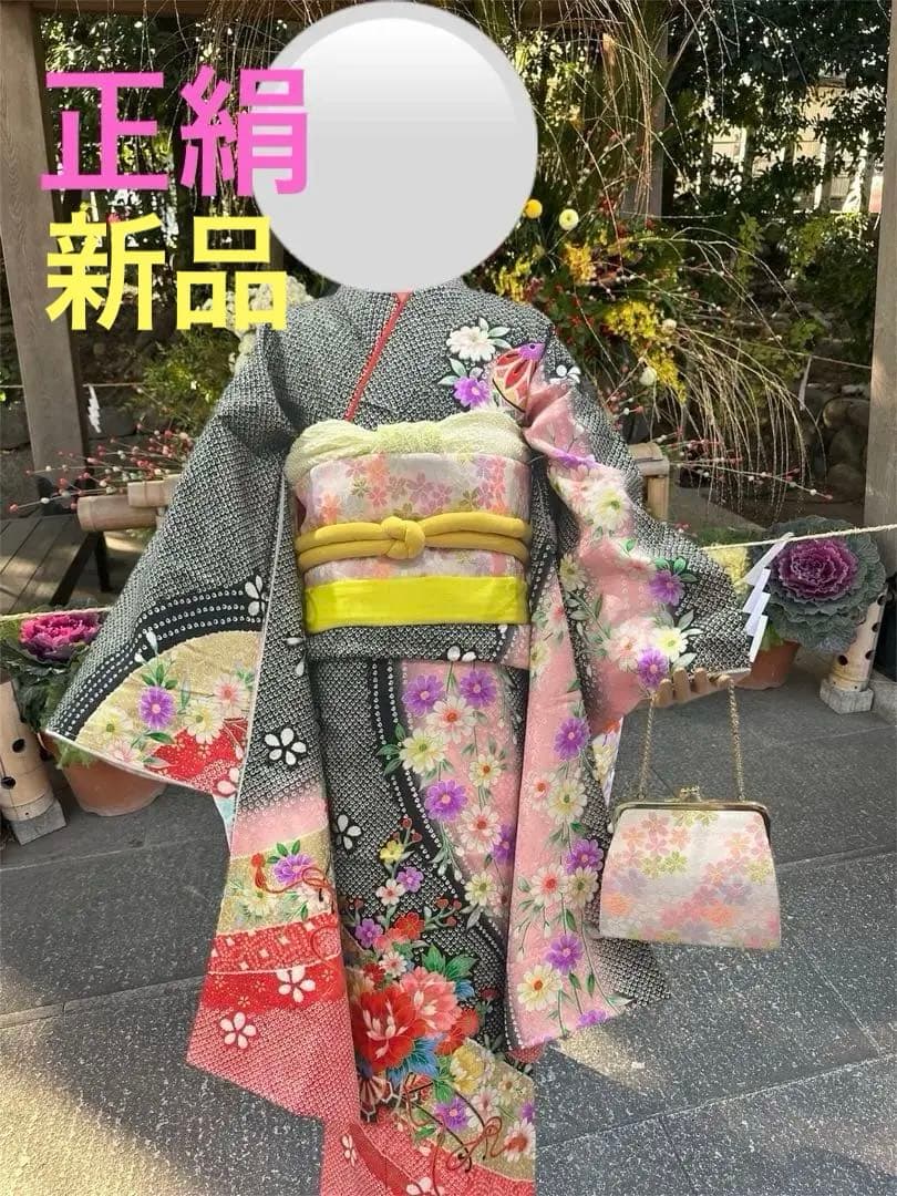 【正絹】　フルセット　7歳　七五三　女の子