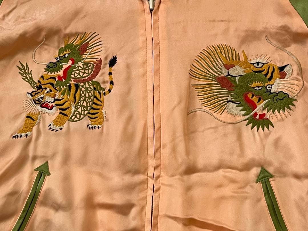 フェローズ 匠 リバーシブルスカジャン 源平合戦 川中島の戦い Lサイズ 日本製