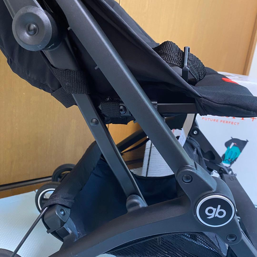 gbPOCKIT＋ ポキットプラス 折りたたみ　ブラック　収納袋付　説明書有