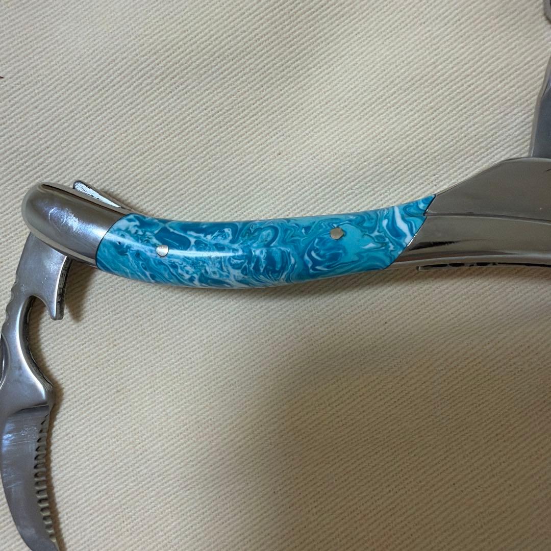 LAGUIOLE コルクスクリュー 青ハンドル