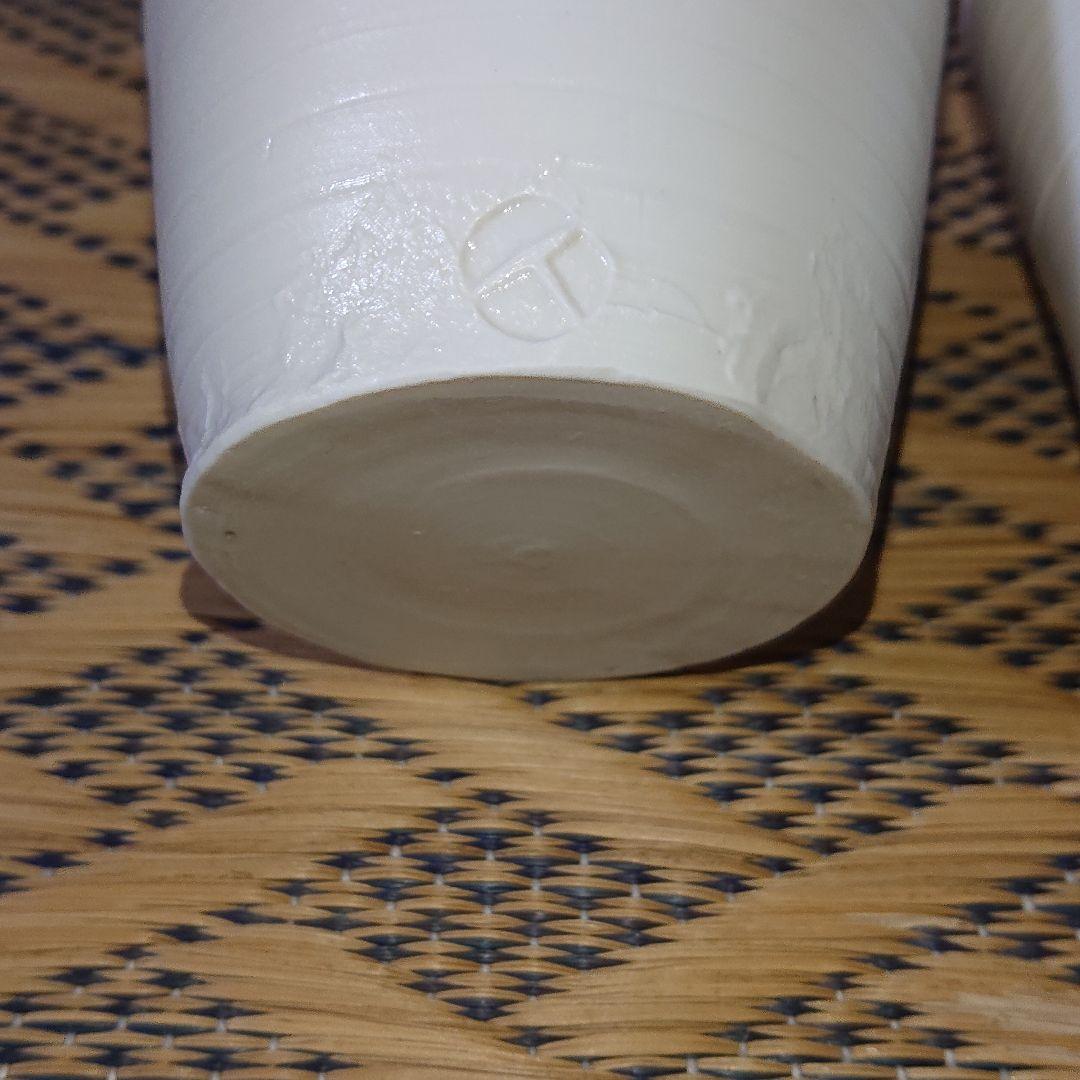 黒田泰蔵　白磁　カップ　蕎麦猪口