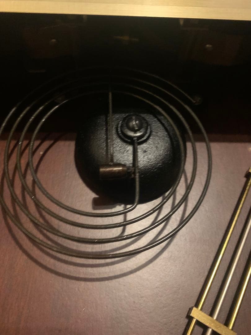 中古Aichi Tokei spanish vela振り子時計 ゼンマイ式柱時計