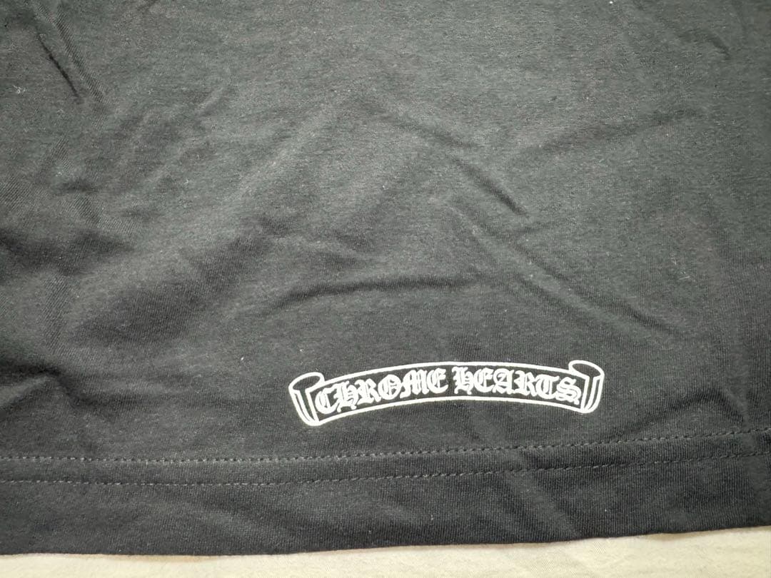 Chrome Hearts ブラック ロングスリーブ Tシャツ