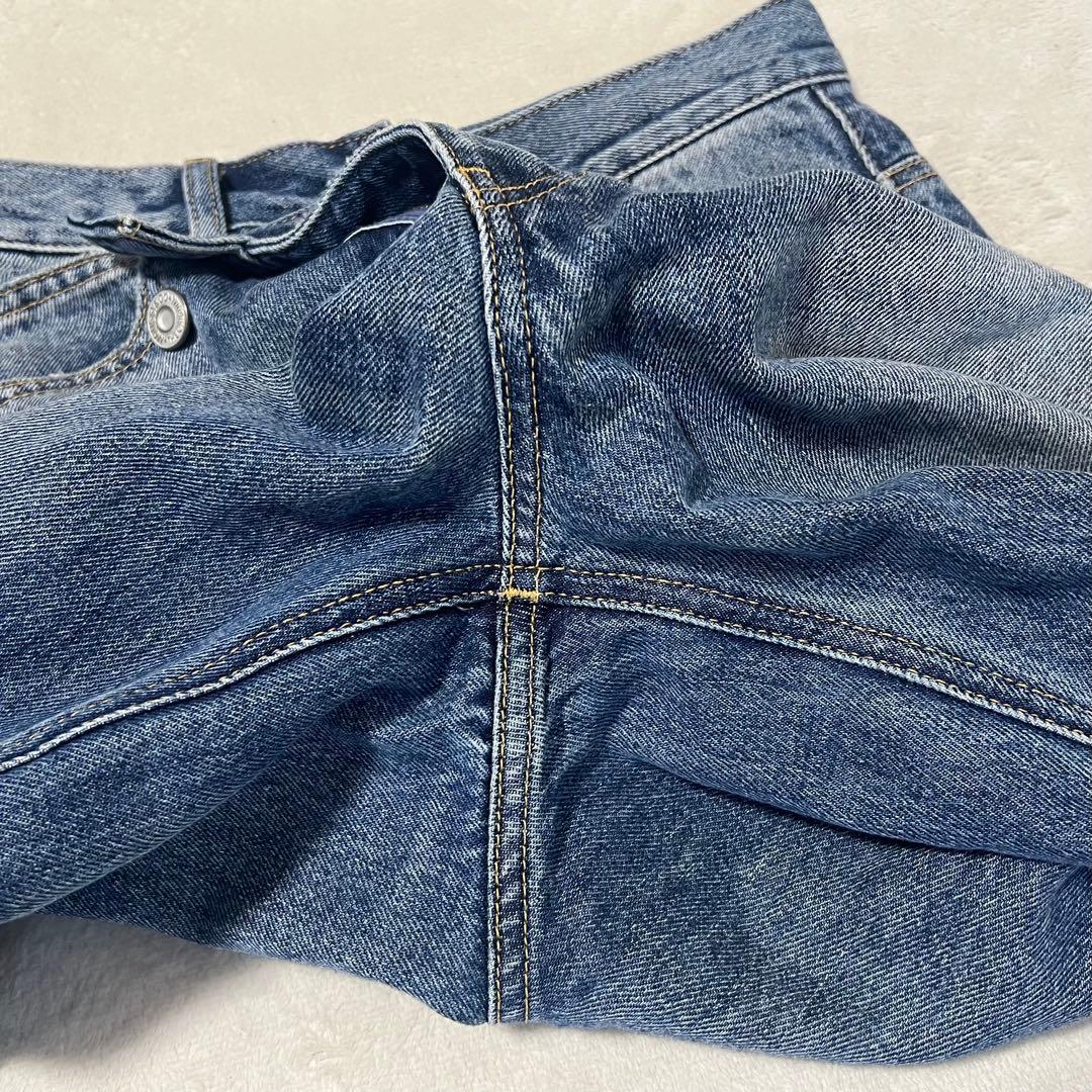 【美品】MOUSSY CROSS WAIST STRAIGHT SIZE1