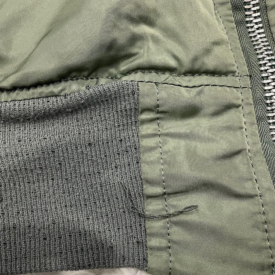 90s ALPHA INDUSTRIES MA-1 フライトジャケットMサイズ