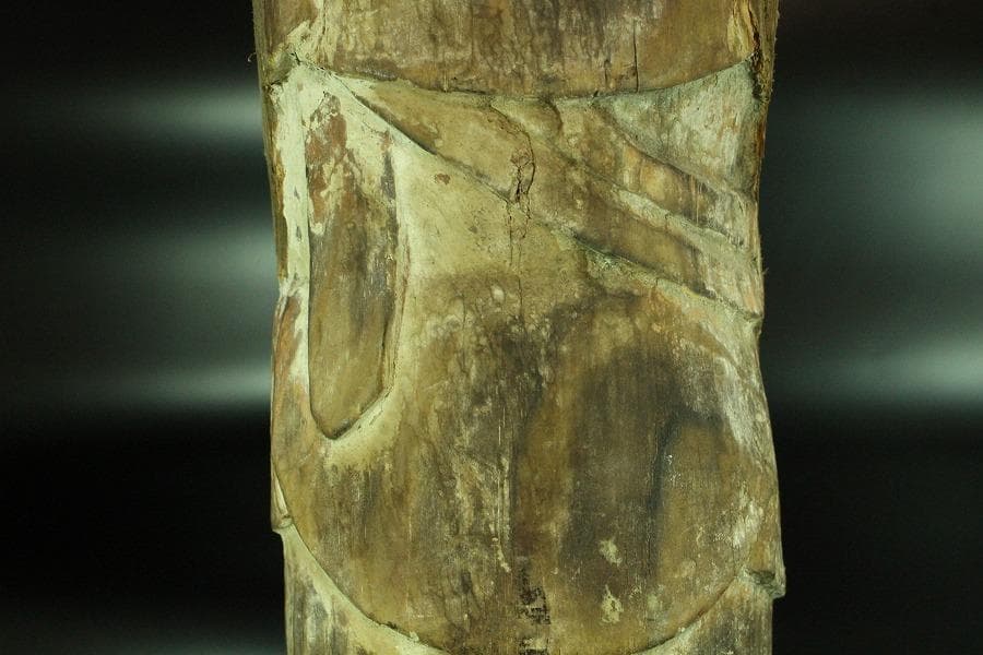 仏教美術 木彫 十一面観音 古 仏像 時代物(K-YC395)