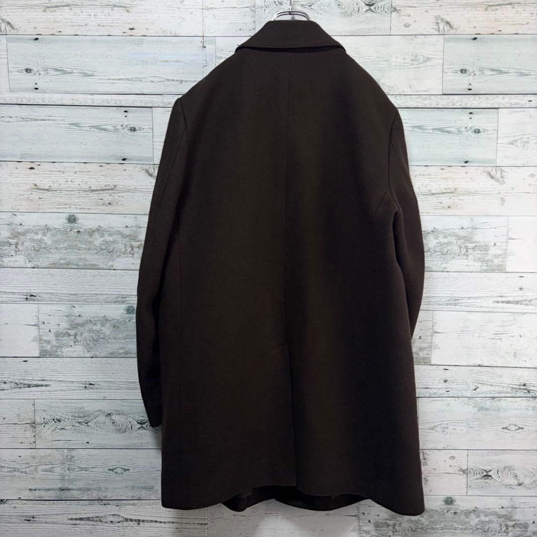 ☆美品☆ユナイテッドトウキョウ　ステンカラーコート　メリノウール　Lサイズ