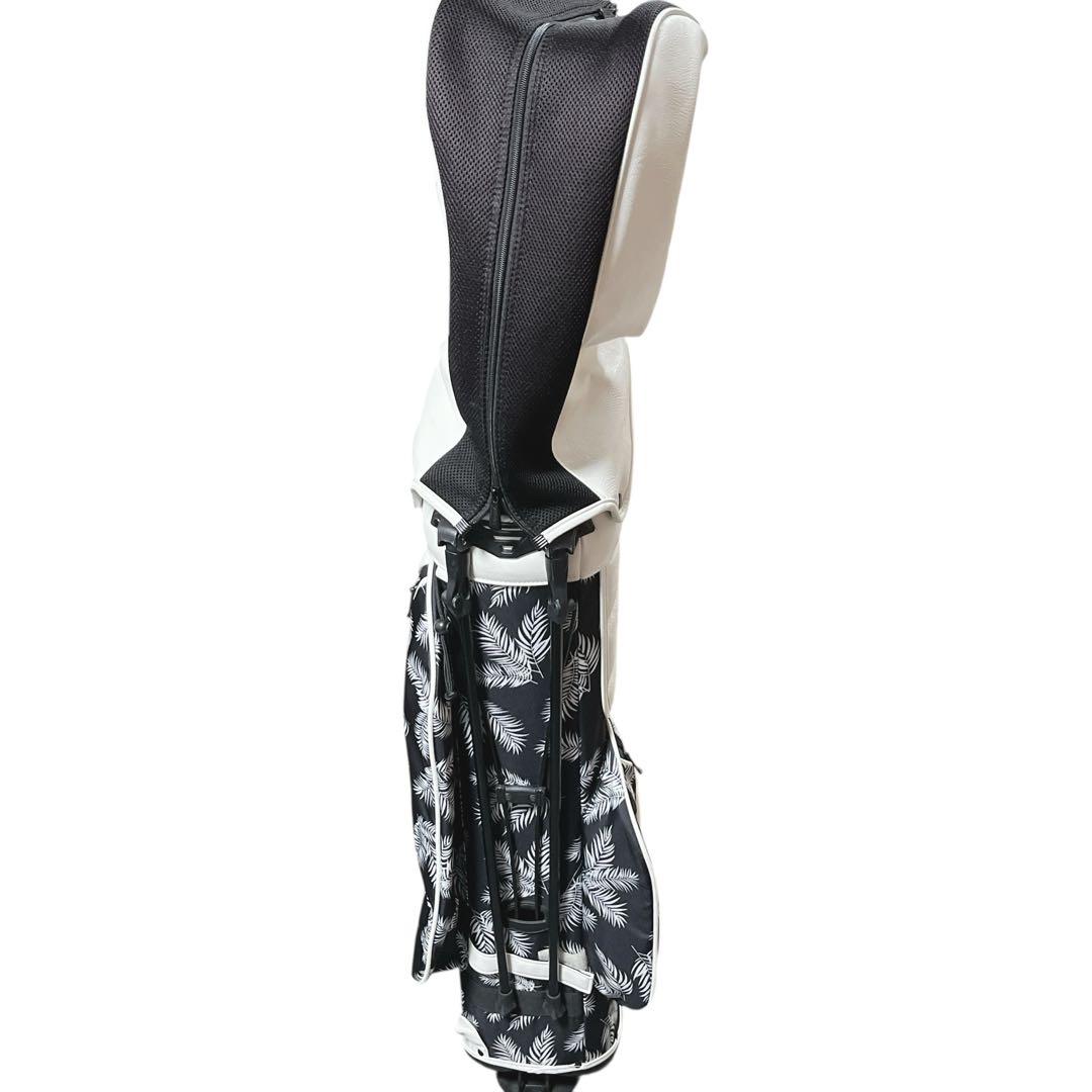 【美品】アディダス ゴルフ キャディバッグ スタンド式 MMT53 パームツリー