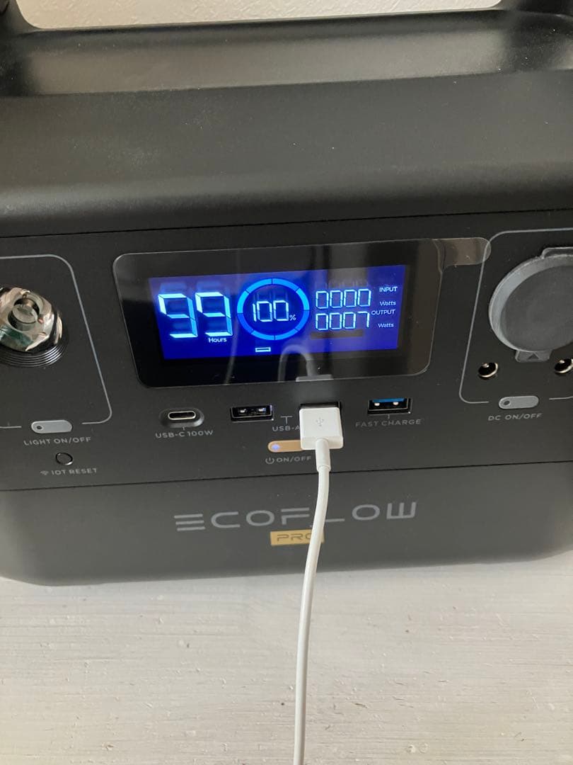 ECOFLOW  PRO ポータブル電源　防災　アウトドア