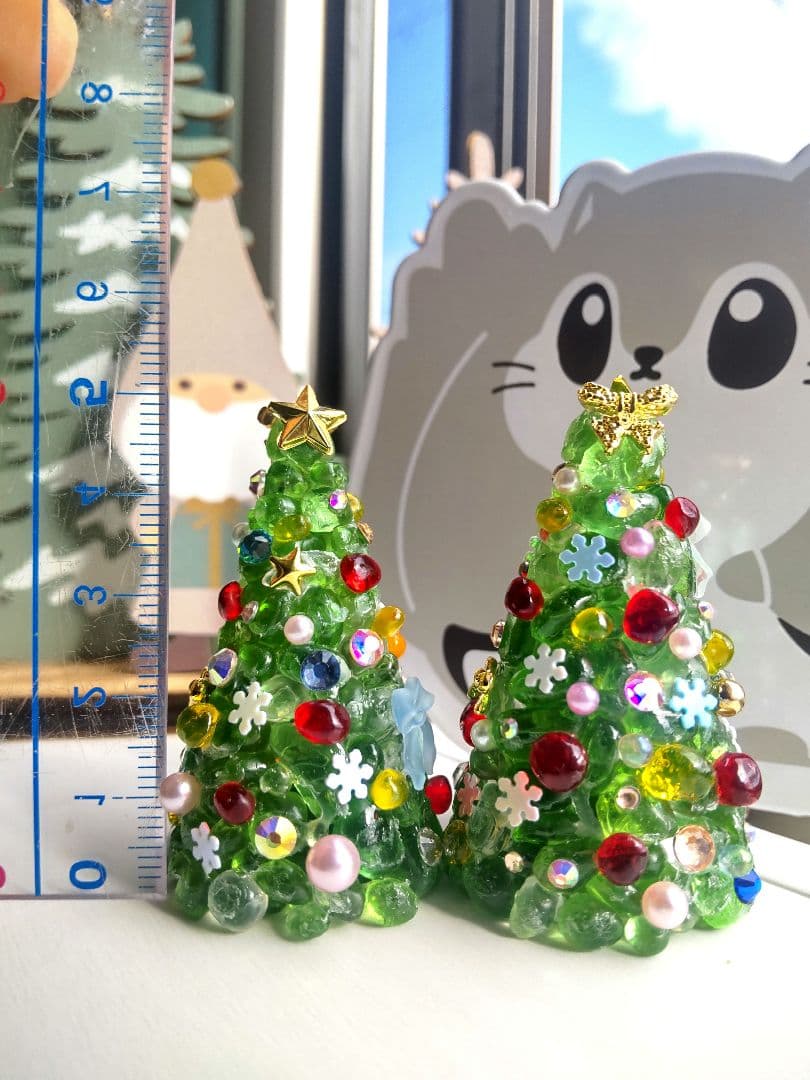 シーグラスアート　ミニアート　ミニツリー☆