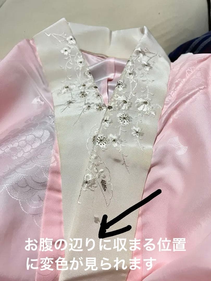 あんず✨　振袖＆刺繍付き半衿長襦袢の2点セット✨