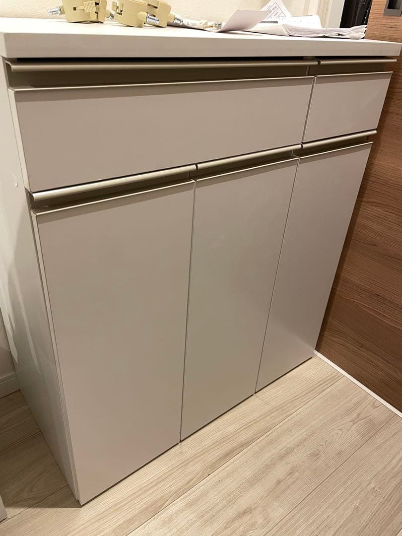 ニトリ　分別ペールカウンター　ロモ ゴミ箱