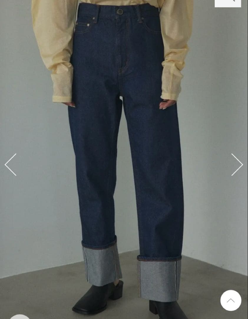 【新品】selvedge one wash denim 25 デニム セルビッジ