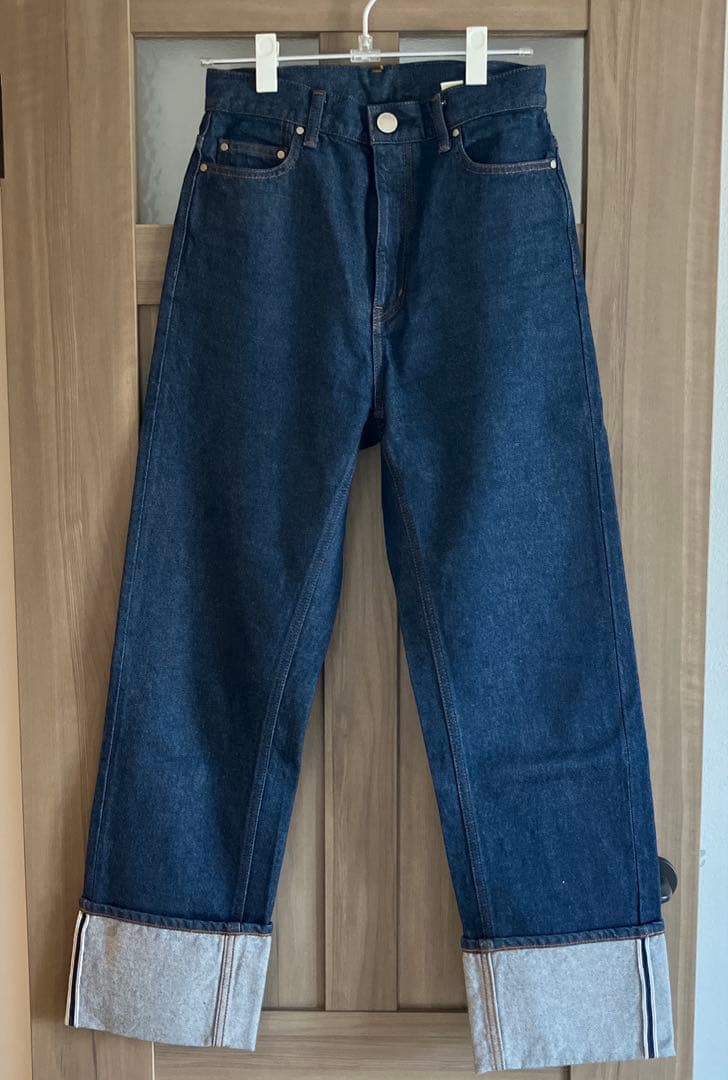 【新品】selvedge one wash denim 25 デニム セルビッジ