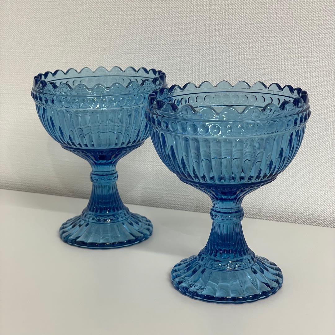 イッタラ マリメッコ マリボウル スモール ターコイズブルー 2個セット