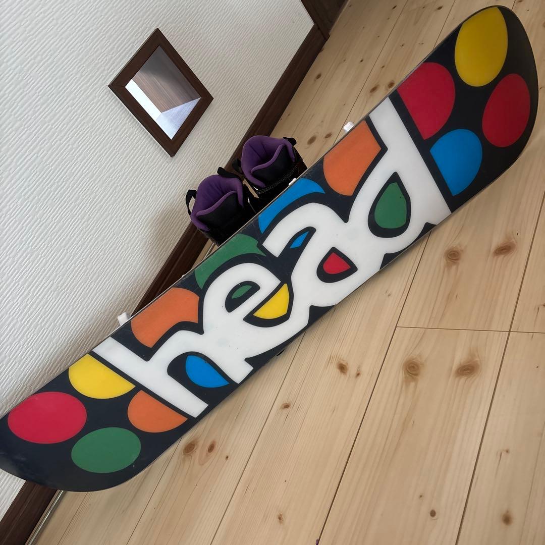 head スノーボード バインディング付き+spoonブーツ　18cmセット