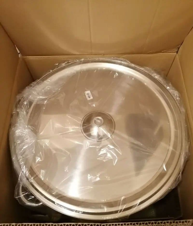 寸胴鍋 蓋付　60cm 約165L　MOLYBDENUM ステンレス　蓋付き