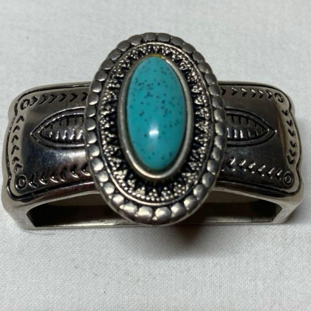 インディアン ジュエリー ターコイズ &シルバーベルトとバックル セット