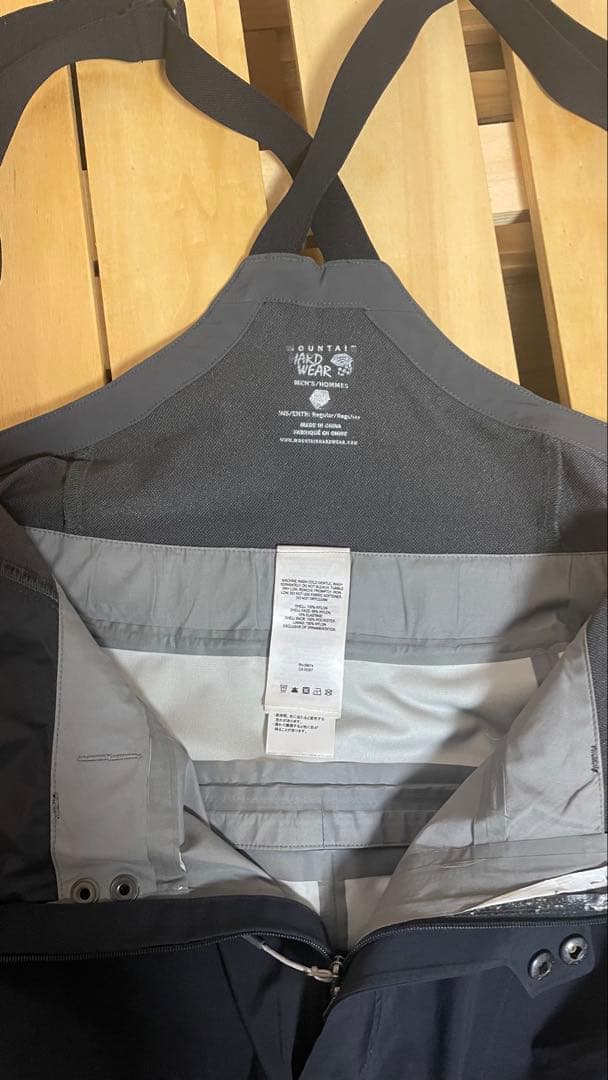 マウンテンハードウェア スノーボードウェア　ビブパンツ上下セット