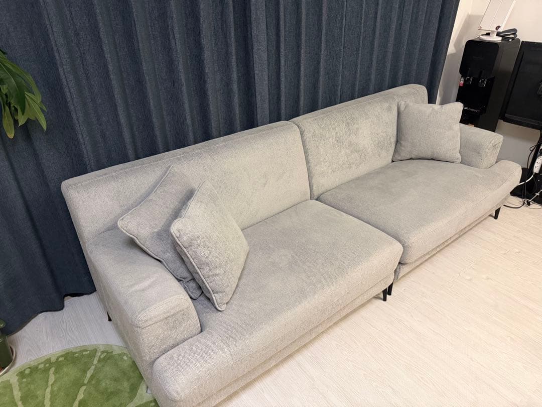 ②アルモニアソファ3点。セット価格104,000円（送料別）①②③同時購入必須