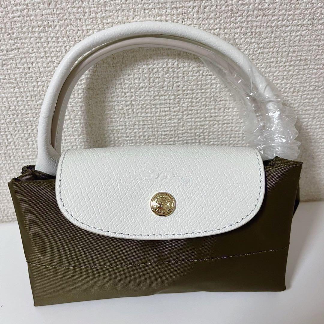 【新品】ロンシャン ル プリアージュ オリジナル 限定S エッフェル塔カーキ