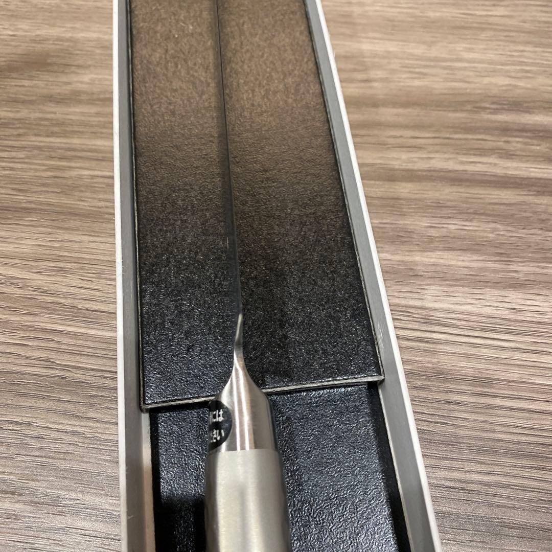 千葉刃物光月作牛刀共柄ダマスカス包丁180ミリ