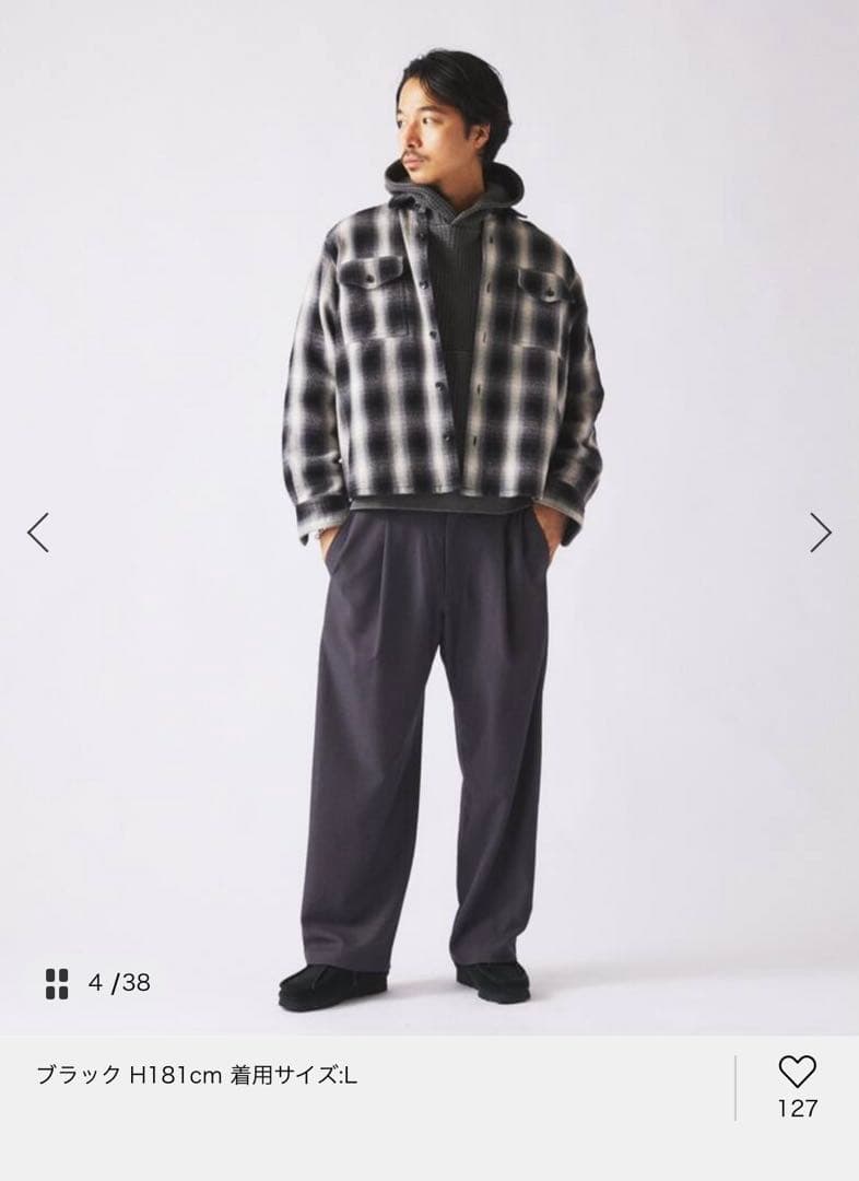 新品　JOURNAL STANDARD relume シャツブルゾン