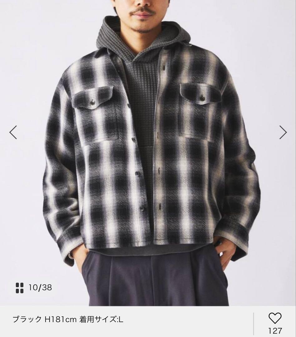 新品　JOURNAL STANDARD relume シャツブルゾン