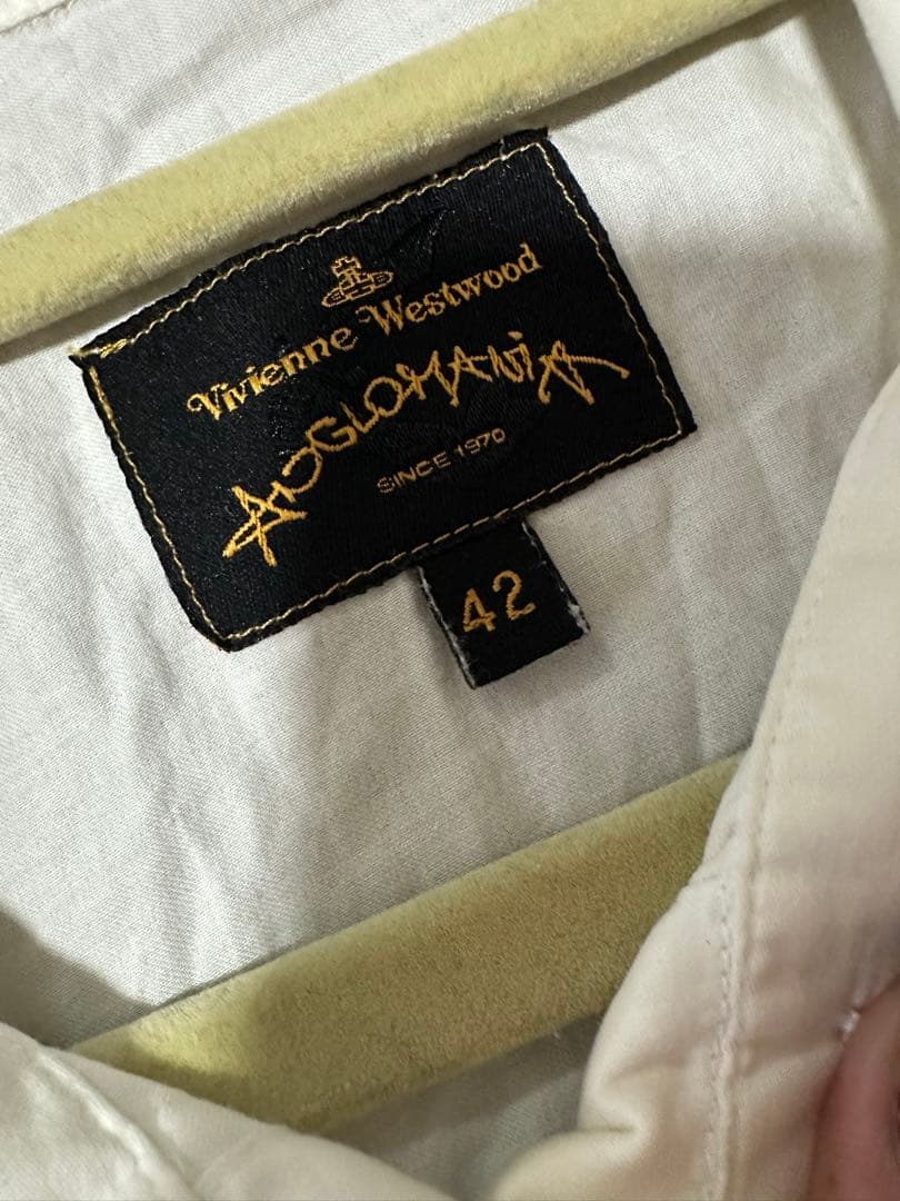 Vivienne Westwood 半袖シャツ 42 ホワイト
