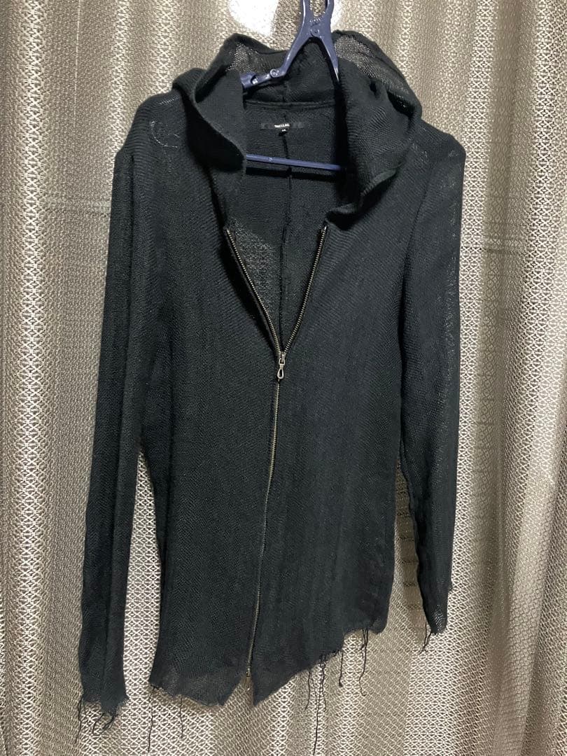 氷室京介　SHELLAC ブラック フード付きパーカー 48