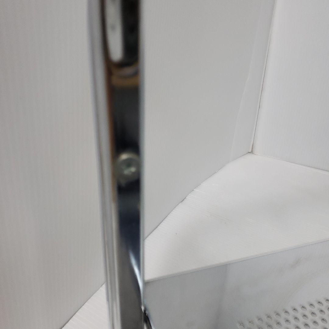 レトロ　ガラステーブル　センターテーブル　シルバー　アイアンフレーム