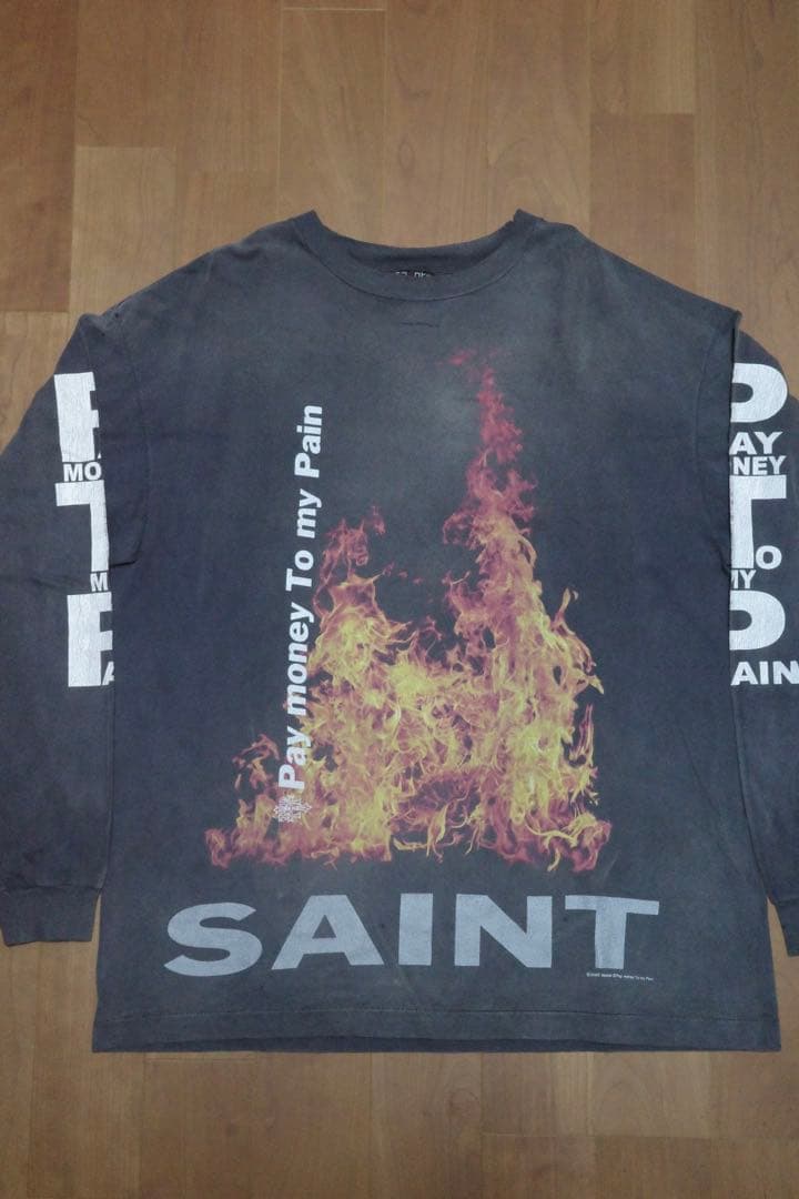 【正規品】SAINT MICHAEL セントマイケル PTP ロンT XLサイズ