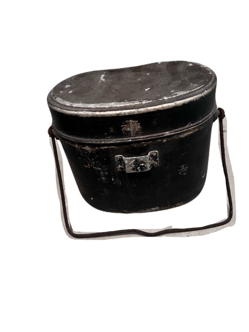 旧日本軍装備品 ヘルメット 飯盒 水筒 4点セット 昭和16年刻印 当時物 骨董