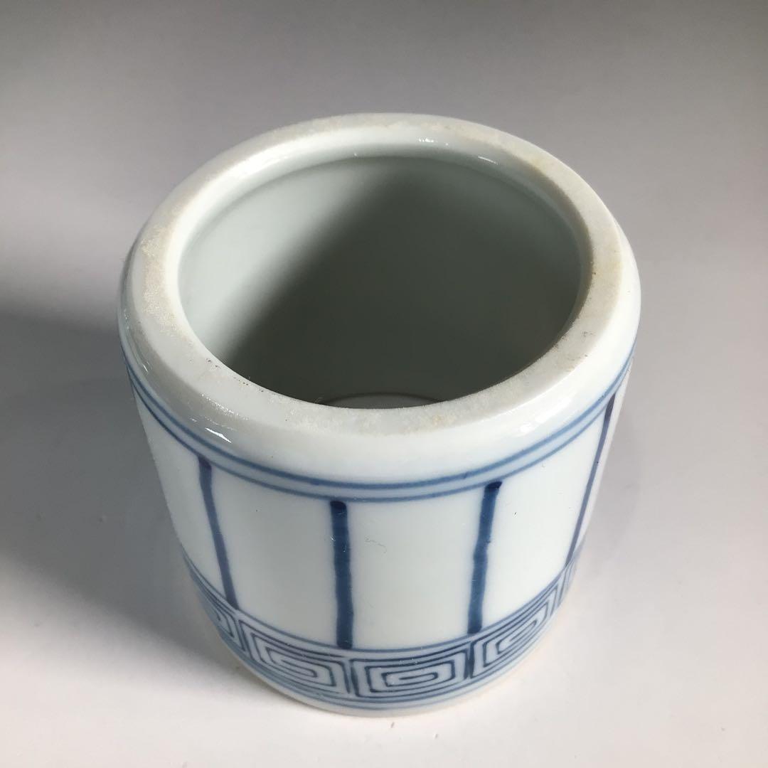 Ｎ１８１　皆具　『洞華苑造』『桶側皆具』『水指　建水　蓋置　杓立』　共箱　茶道具