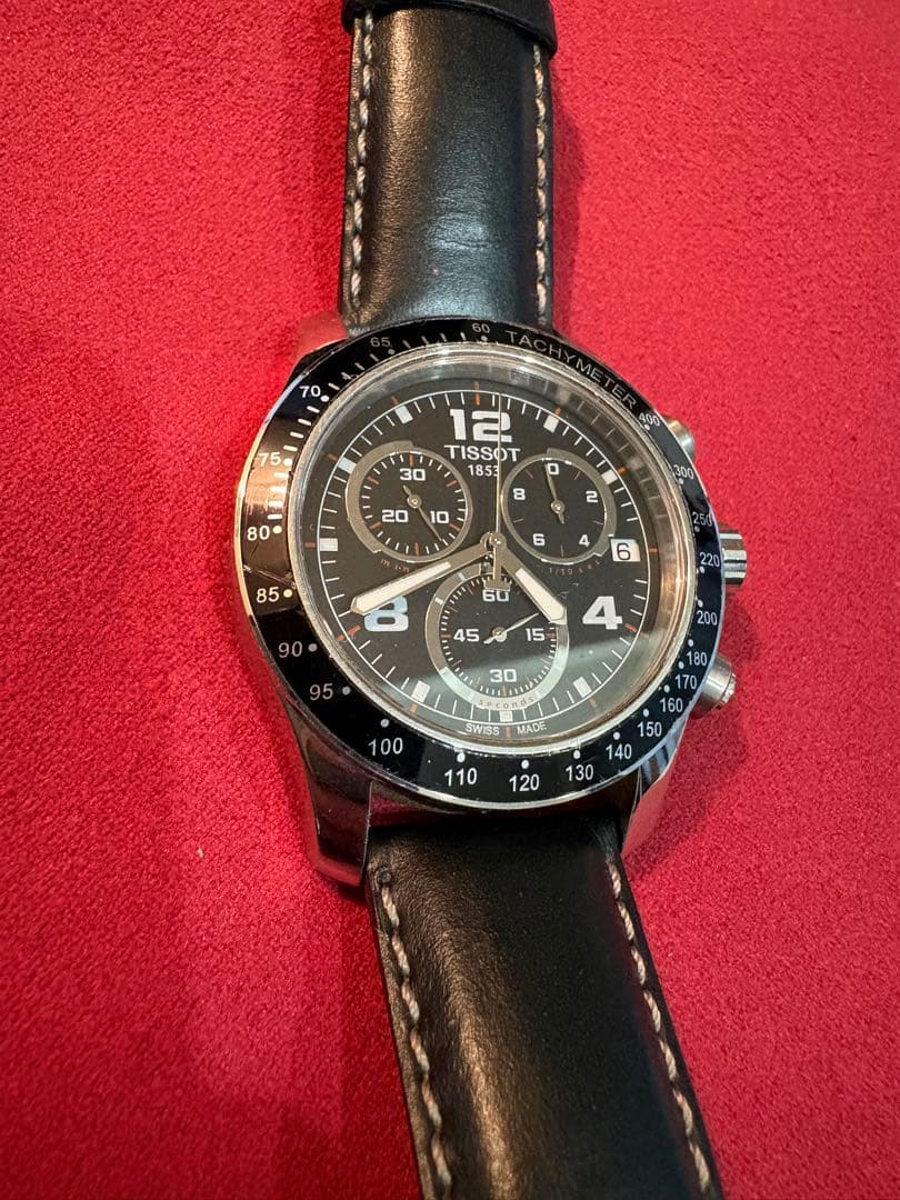 【動作品】TISSOT PRC200 T039.417 クロノグラフ メンズ