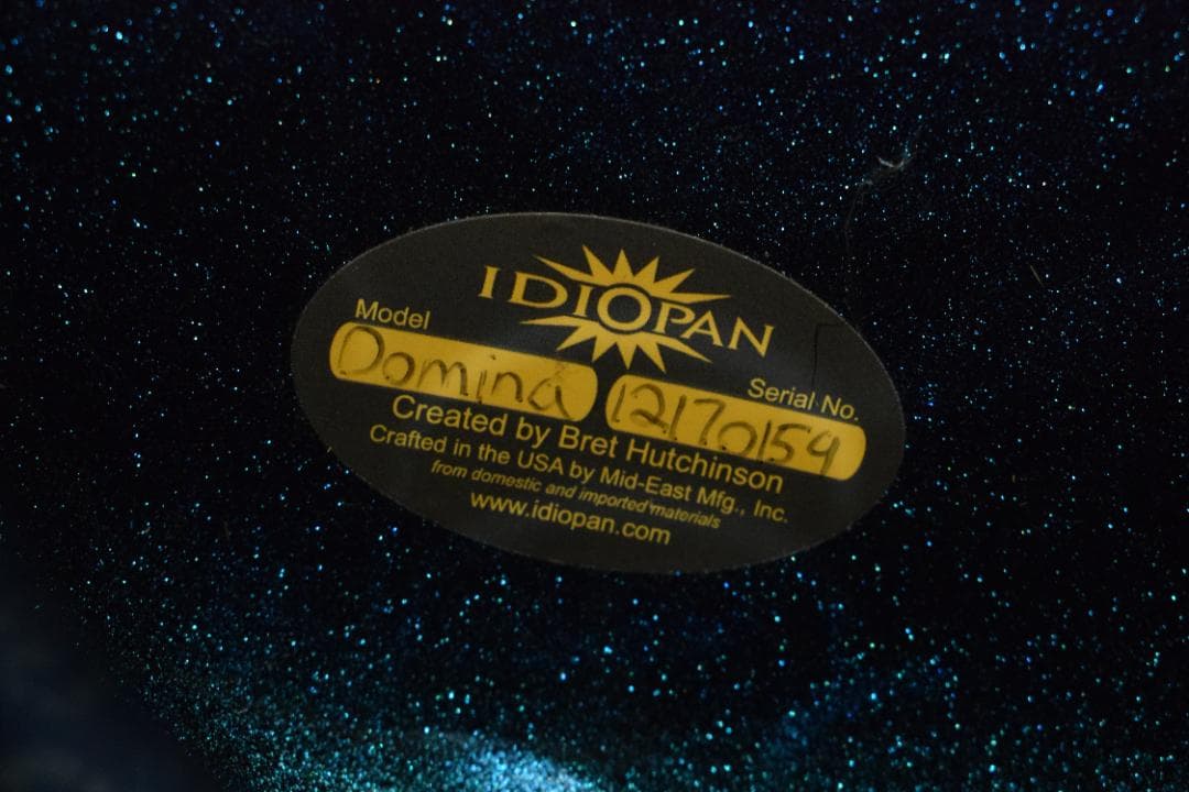 Idiopan Domina 12\" スチールタンドラム USA製