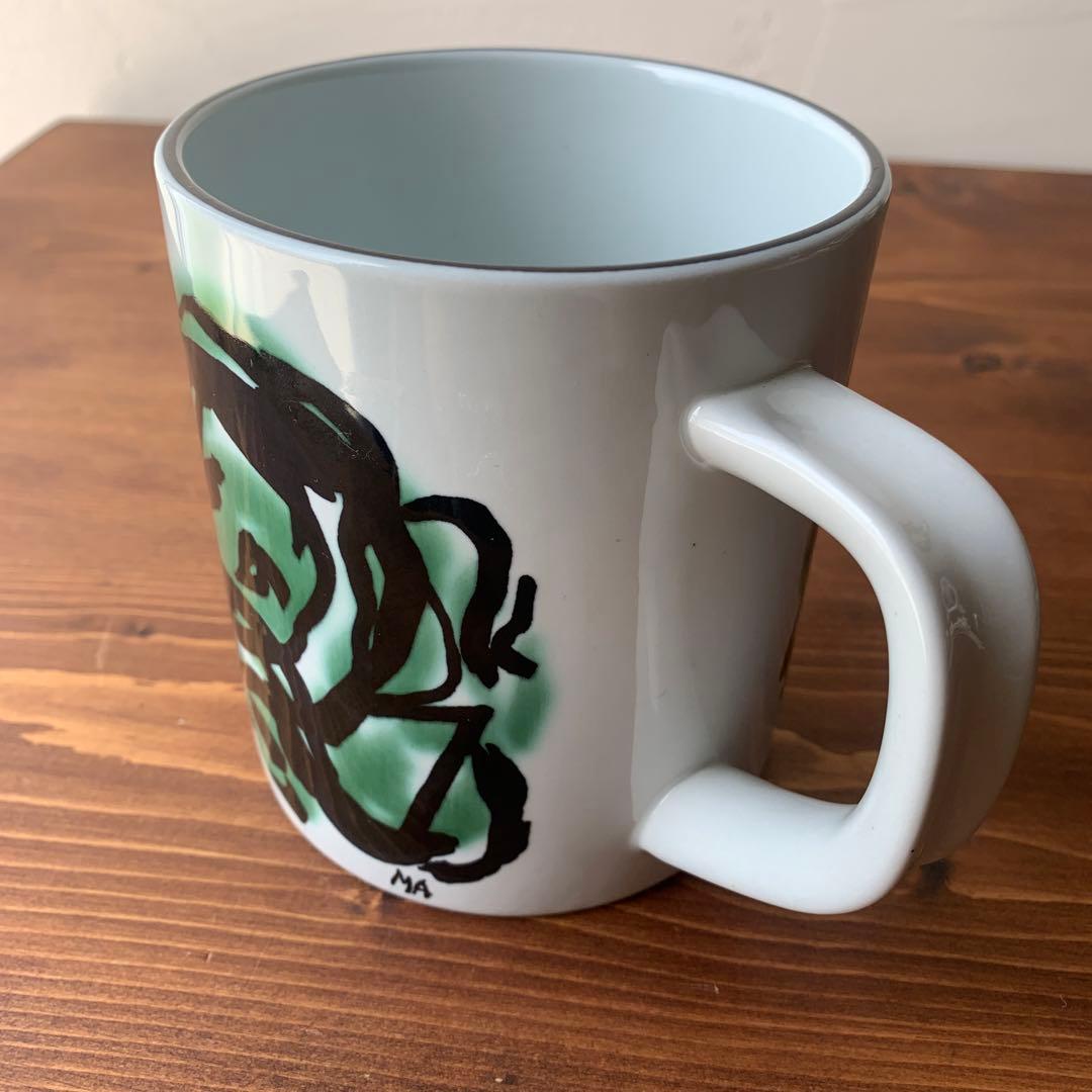 Lサイズ ロイヤルコペンハーゲン 1987 イヤーマグ 陶器　ビンテージ　手描き