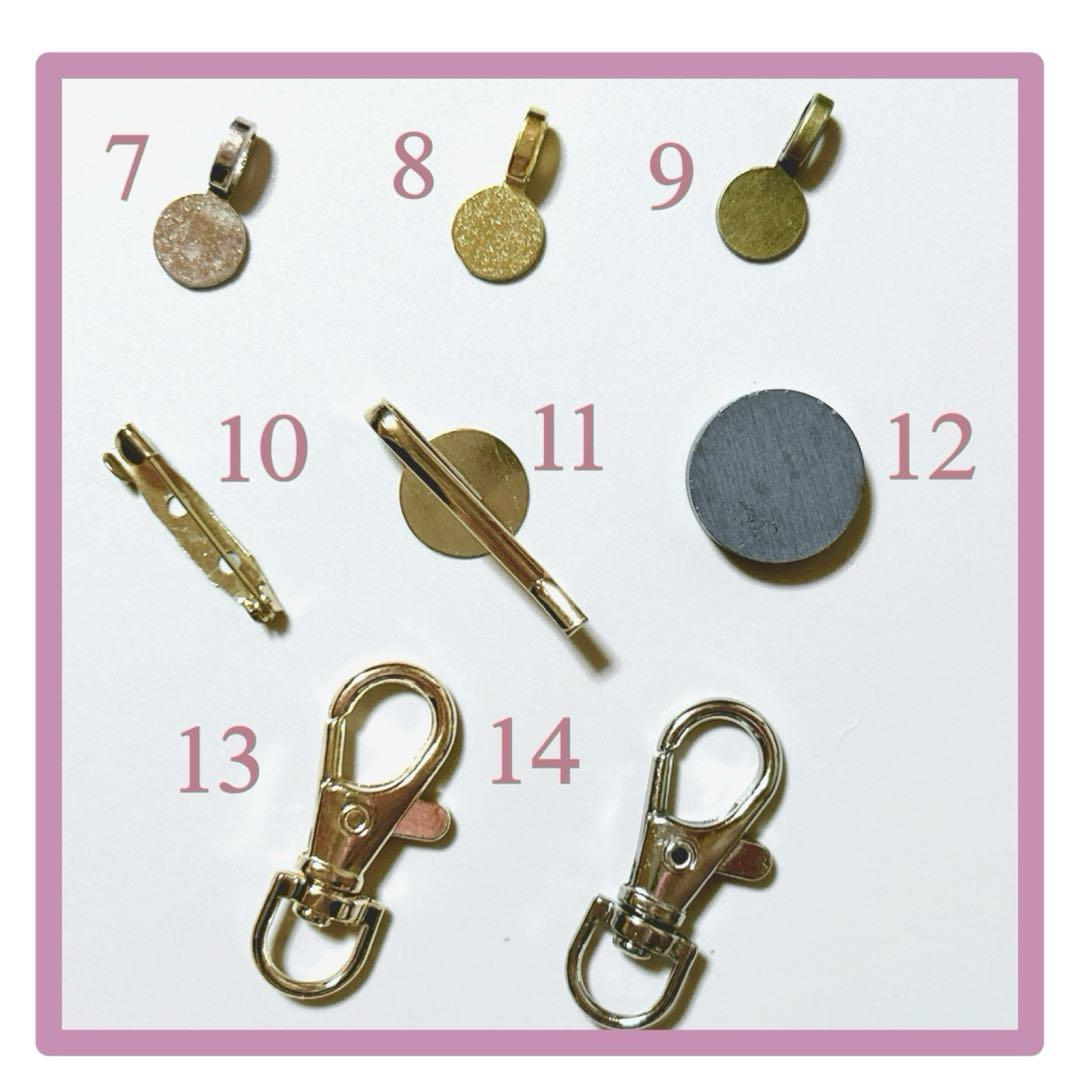 No 12❣️大人可愛いかすみ草レジンヘアゴム❣️٩(๑❛ᴗ❛๑)۶❣️