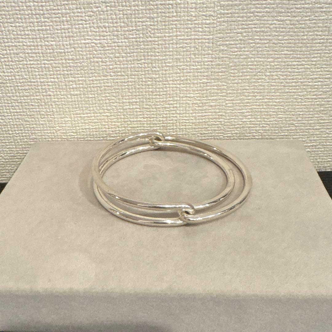 デンマーク製　シルバーバングル