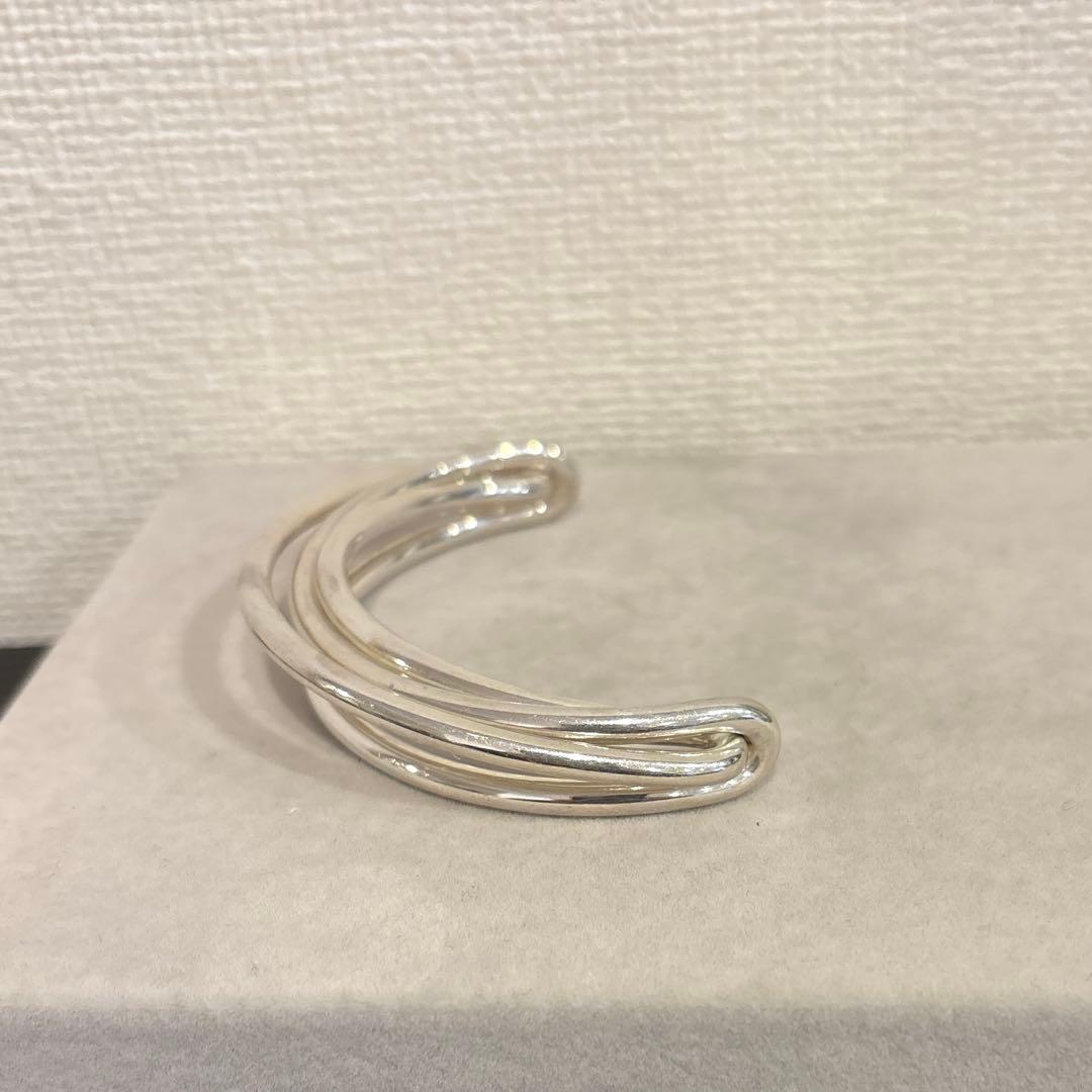 デンマーク製　シルバーバングル