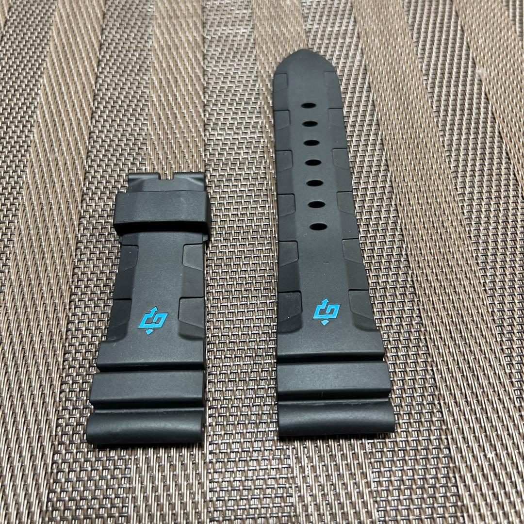 OFFICINE PANERAI ブラック ラバーベルト　47mm用