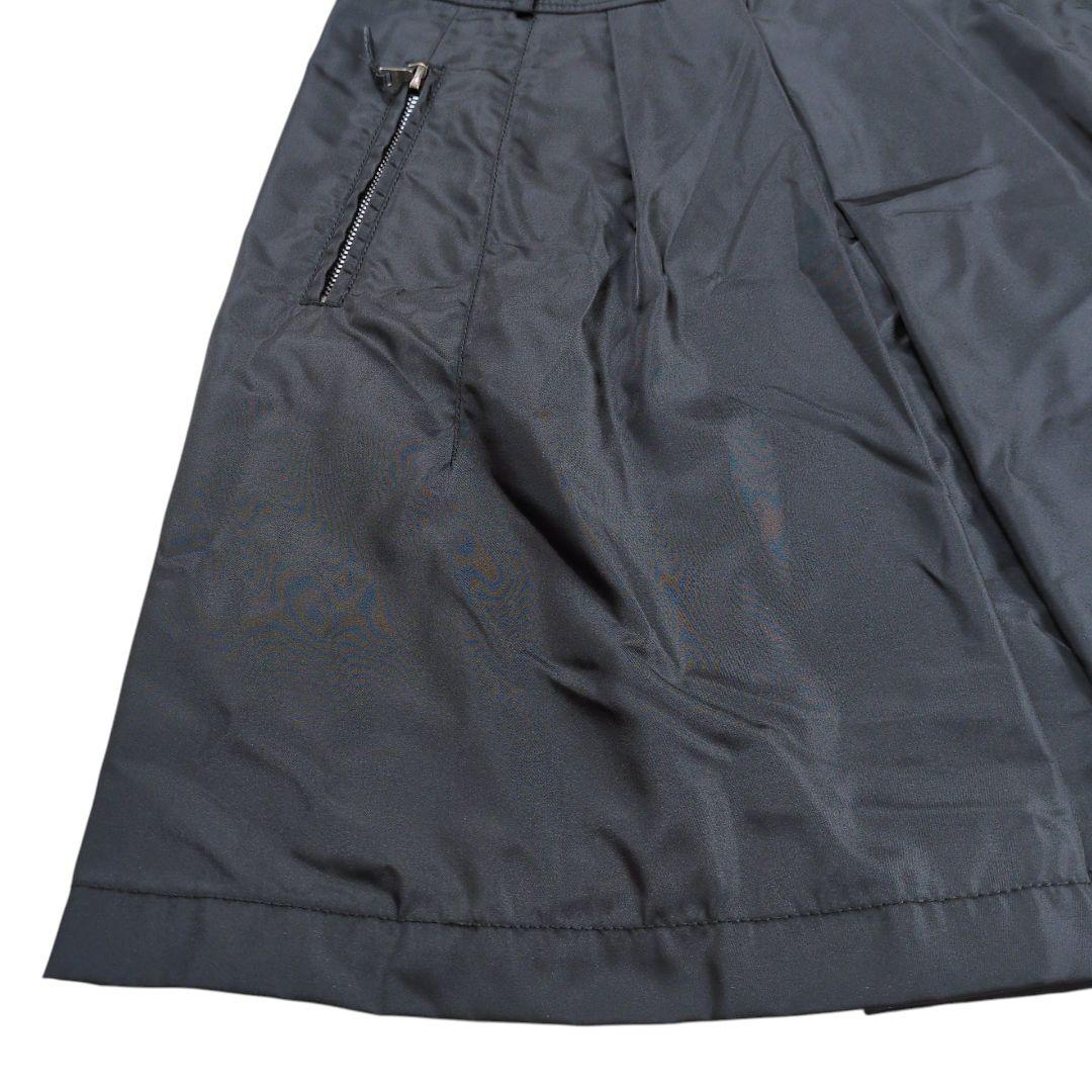 【希少】PRADA タック ナイロンスカート