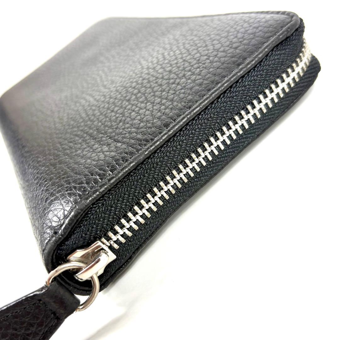 極美品✨ヴィヴィアンウエストウッド 長財布 ラウンドジップ 黒 大容量 レザー