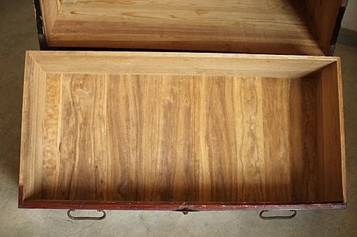 丸金具庄内箪笥　4杯　タンス　収納　古家具　古民家　時代家具