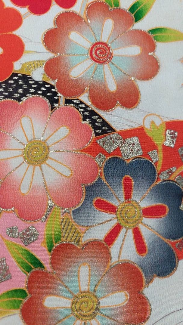 rosa.de.rosa0617品ですNA979アンティーク子供着物正絹