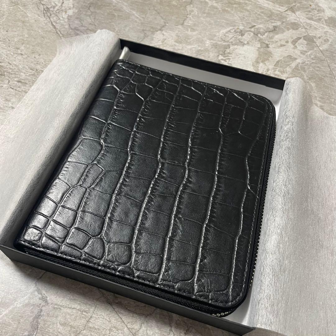 極美品｜伊東屋 ROMEO ロメオ【6本用】ペンケース 本革 黒 万年筆