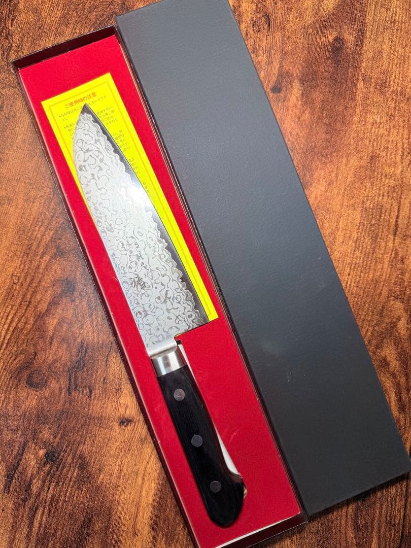 VG10 ダマスカス　三徳　包丁　16.5cm