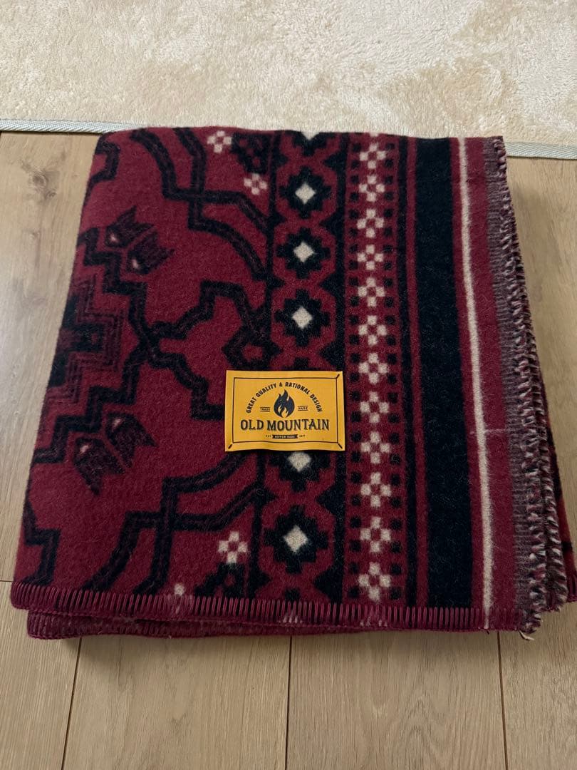 オールドマウンテン　膝掛け　カケモノ冬