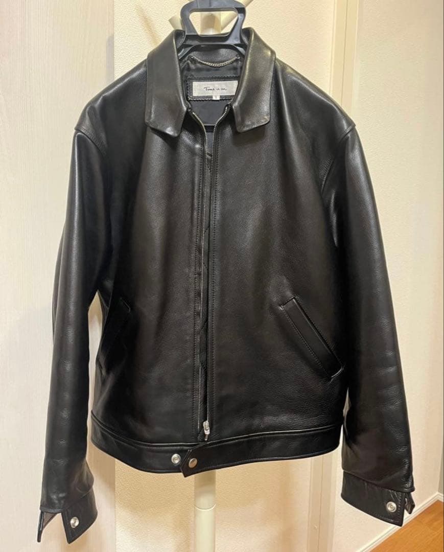 Time is on ZIAS LEATHER JACKET タイムイズオン